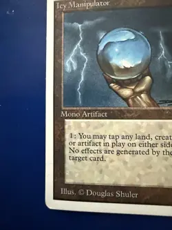 Magic The Gathering; Icy Manipulator - Unlimited Edition - Light/MP- English - Image 5