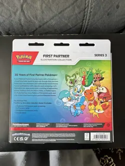 Pokemon First Partners Illustration Collection Box Sealed Series 3 **IN HAND** - Image 3