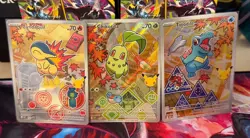Pokemon TCG - First Partner Illustration Collection Series 2 - JOHTO GEN 2 set - Image 1