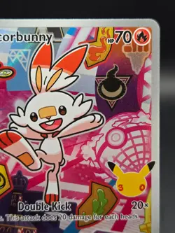 Pokemon TCG Scorbunny 053 Black Star Promo First Partners Collection Series 2 NM - Image 3