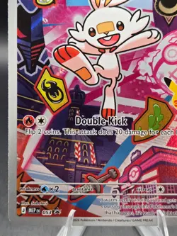 Pokemon TCG Scorbunny 053 Black Star Promo First Partners Collection Series 2 NM - Image 4
