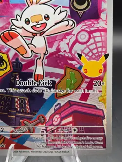 Pokemon TCG Scorbunny 053 Black Star Promo First Partners Collection Series 2 NM - Image 5