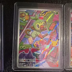 Pokemon Promo 3 Card Lot First Partner Illustration 2 Sobble Scorbunny Grookey - Image 3