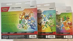 Pokemon TCG First Partner Illustration Collection Series 1-3 Packs (3x) NIB - Image 3