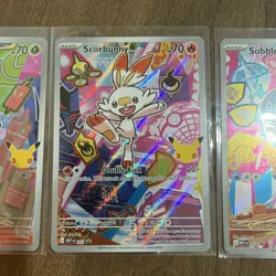 First Partner Illustration Series 2 - Gen 8 Galar Set - Pokemon TCG - NM - 1 - Image 3