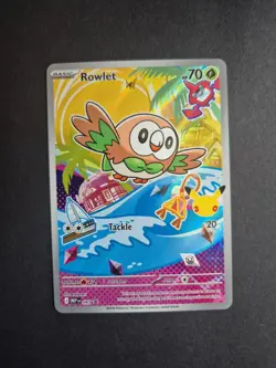 Rowlet 043 First Partner Illustration Collection Series 1 Pokemon TCG Card - Image 1