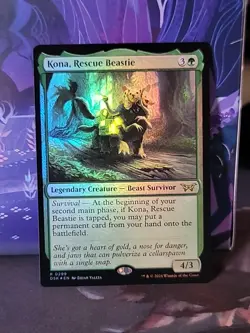 Kona, Rescue Beastie (0299) Duskmourn: House of Horror Foil - Image 1