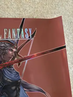 MTG Final Fantasy Foil Promo Poster Firion Wild Rose - Image 3