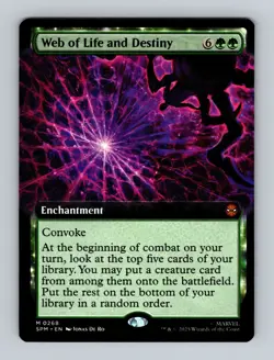 Magic the Gathering - Web of Life and Destiny (Extended Art) (SPM) #268 - Image 1
