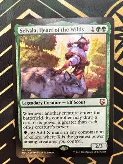 Selvala, Heart of the Wilds NM MTG Commander: Modern Horizons 3 Regular - Image 1