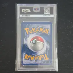 1999 Pokemon TCG Mewtwo Holo Shadowless Base Set 10/102 PSA 7 English - Image 2