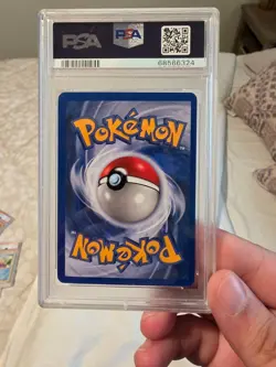 1999 Pokemon Ninetales 12/102 Base Set Holo PSA 8 NM-MT WOTC Vintage - Image 2
