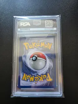 2000 POKEMON BASE SET 2 W STAMP TOP DECK MAGAZINE #63 WARTORTLE PSA 7 - Image 2