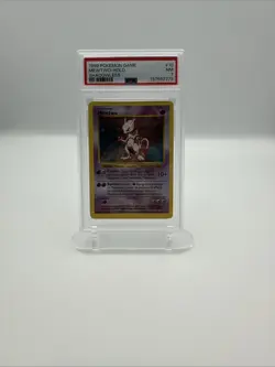 Pokemon 1999 TCG Mewtwo Holo Base Set 10/102 PSA 7 *2026 New Cert* - Image 1