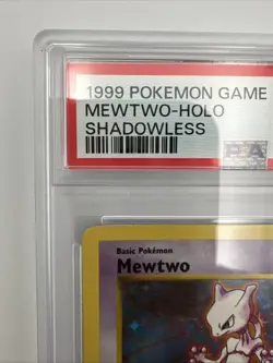 Pokemon 1999 TCG Mewtwo Holo Base Set 10/102 PSA 7 *2026 New Cert* - Image 4