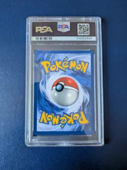 Pokemon TCG Machop 52/102 Base Set Unlimited 1999-2000 WOTC Vintage Card PSA 9 - Image 2