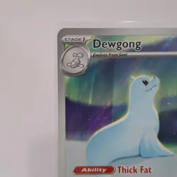 Dewgong 097/094 NM Pokemon Card TCG Illustration Rare IR Phantasmal Flames ENG - Image 3