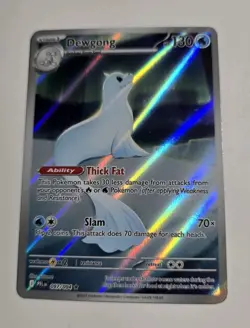 Pokemon Dewgong 097/094 Illustration Rare Phantasmal Flames TCG Near Mint IR - Image 1