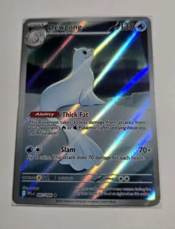 Pokemon Dewgong 097/094 Illustration Rare Phantasmal Flames TCG Near Mint IR - Image 3