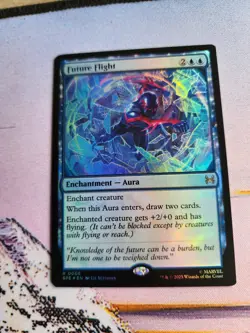 x1 Future Flight - Foil R MTG Marvel's Spider-Man Eternal M/NM, English - Image 1