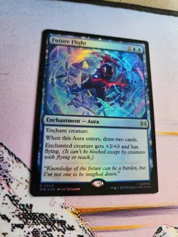 x1 Future Flight - Foil R MTG Marvel's Spider-Man Eternal M/NM, English - Image 2