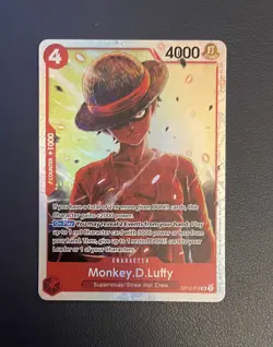 OP12-015 Monkey D. Luffy SR One Piece Card Game TCG English - Nm 1 - Image 1