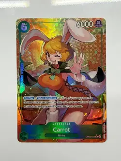 Two Legends OP08-023 Carrot SR Alt Art Parallel One Piece TCG English - Image 1