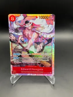 Edward.Newgate OP16-003 Super Rare The Time of Battle One Piece Foil Near Mint - Image 1