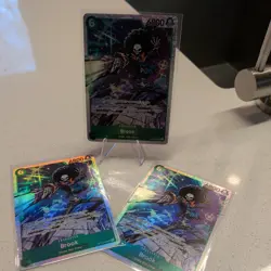 3 X One Piece TCG - OP15-032 Brook SR - Image 1