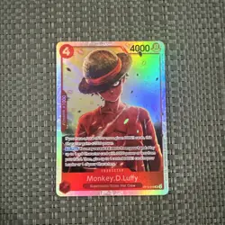 Monkey D. Luffy - OP12-015 - SR - One Piece TCG - Legacy of the Master - NM - Image 1