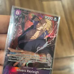 One Piece Carrying On His Will Silvers Rayleigh OP13-066 SR Alt Art English - Image 1
