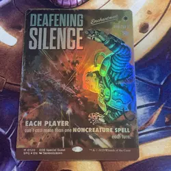 MtG SPG / EoE Deafening Silence #120 Special Guest FOIL - Image 1