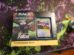 Magic the Gathering Universes Beyond: Fallout Commander Deck Mutant Menace NEW - Image 1