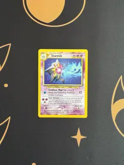 Pokemon TCG Starmie Neo Revelation Card 25/64 Regular Rare Unlimited Vintage - Image 1