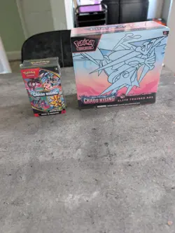 Chaos Rising Pokemon Centre Etb and Booster Bundle Brand New Sealed - Image 1