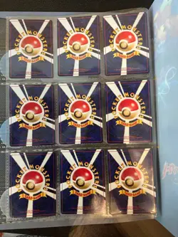 Pokemon Card Neo Premium File 3 folder 9 card Japanese RARE Mint Condition - Image 3