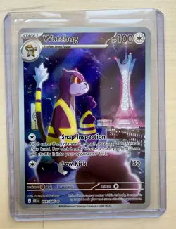 Pokemon TCG: Chaos Rising Watchog 097/086 Illustration Rare Near Mint Condition - Image 1