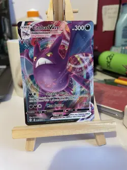 Pokemon TCG Crobat VMAX Shining Fates Holo Ultra Rare Card 045/072 Near Mint - Image 2