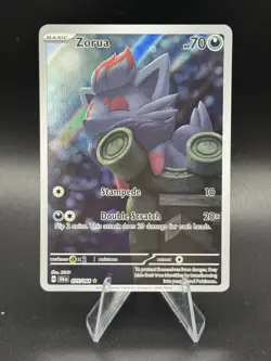 Pokemon TCG Zorua 075/064 Shrouded Fable Illustration Rare Near Mint Condition - Image 1