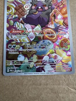 Morpeko 206/182 SV04 Paradox Rift Pokemon TCG Card Near Mint Illustration Rare - Image 3