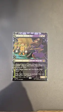 Splinter, Radical Rat (Showcase) 0251 (R) MTG Teenage Mutant Ninja Turtles (TMT) - Image 1