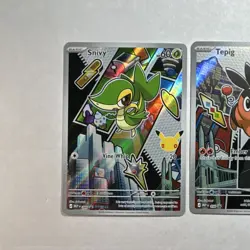 Pokemon TCG First Partners Series 2 Snivy Tepig Oshawott promos - Image 2