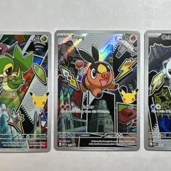 Pokemon TCG First Partners Series 2 Snivy Tepig Oshawott promos - Image 3