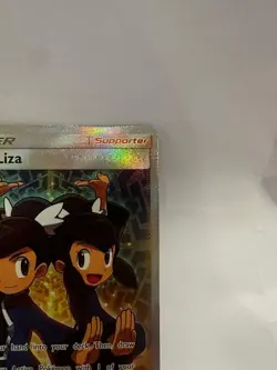 Tate & Liza 166/168 Full Art Ultra Rare Celestial Storm Pokemon TCG Holo LP - Image 3