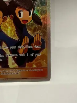Tate & Liza 166/168 Full Art Ultra Rare Celestial Storm Pokemon TCG Holo LP - Image 4