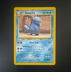 Pokemon TCG Neo Revelation Quagsire 48/64 2000 English Common - Image 1