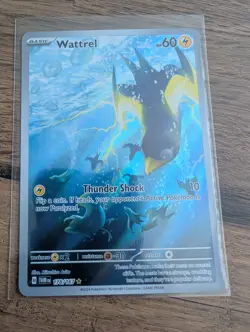 Pokemon TCG Wattrel Holo Illustration Rare Card Twilight Masquerade 178/167 - Image 1