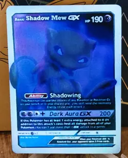 Pokemon Shadow Mew GX Anima Doujin ACG DIY Craft Full Art Custom Card Holo - Image 1