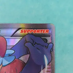 Pokemon TCG Skyla 122/122 Breakpoint Full Art Holo Ultra Rare Trainer-Supporter - Image 4