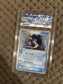 Pokemon Lapras EX Holo Ultra Rare Card Ruby Sapphire 99/109 Spanish Ace 9 Pop 1 - Image 1